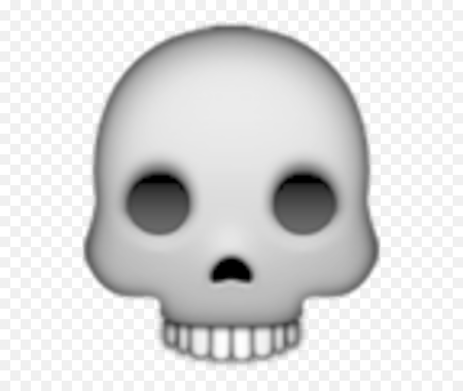 Transparent Death Emoji - Does A Skull Mean On Snapchat Png,Skull Emoji Transparent