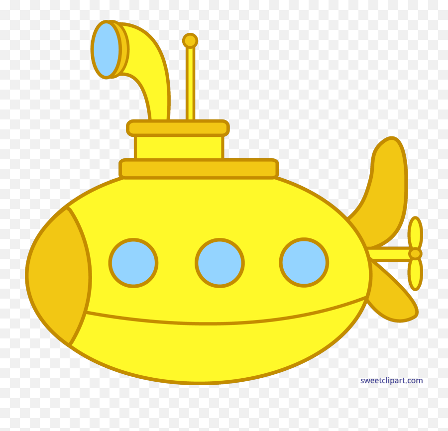 Submarine Clipart Orange - Submire Clipart Png,Submarine Png