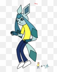 Download Hd Author Comments - Pokemon Glaceon Transparent Pokemon Glaceon Png,Glaceon Png