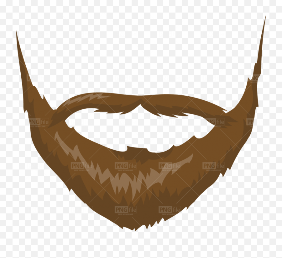 Vector Beard Png Free Download - Photo 402 Pngfilenet Brown Beard Vector Png,Beard Png Transparent