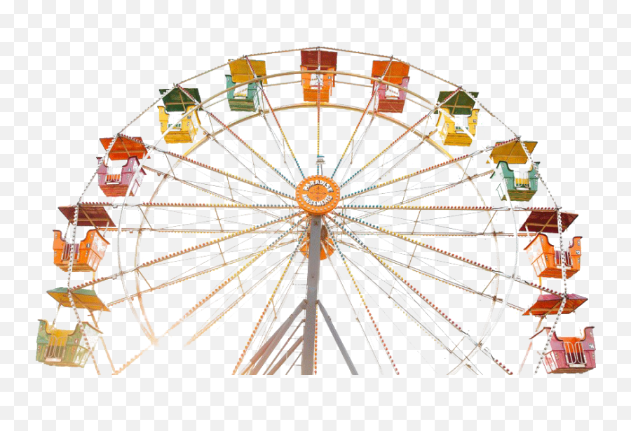 Giant Wheel Transparent Png Mart - Real Ferris Wheel Png,Fair Png
