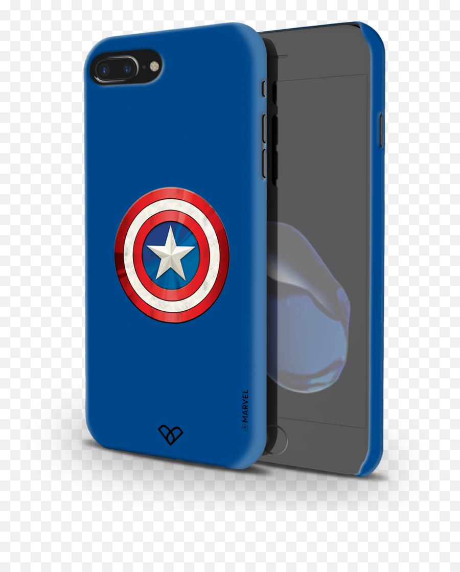 Captain America Shield Slim Case And Cover For Iphone 7 Plus - Red Iphone 8 Plus Supreme Case Png,Captain America Logo Images