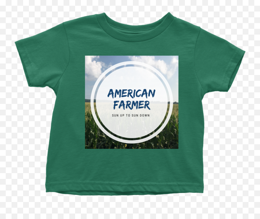 Toddler T Shirt Grass Green - Label Png,Corn Field Png