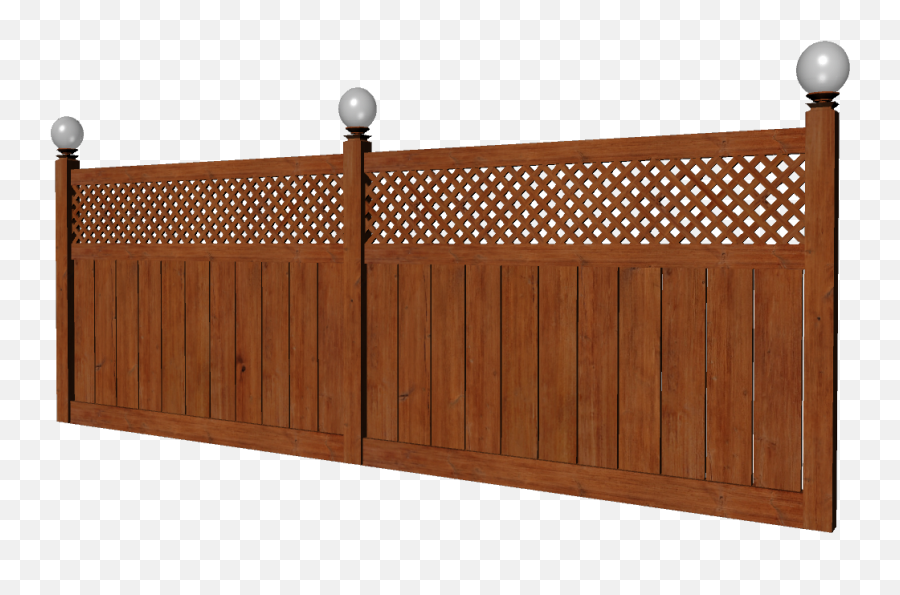 Wooden Fence With Lights - Picket Fence Png,Wood Fence Png