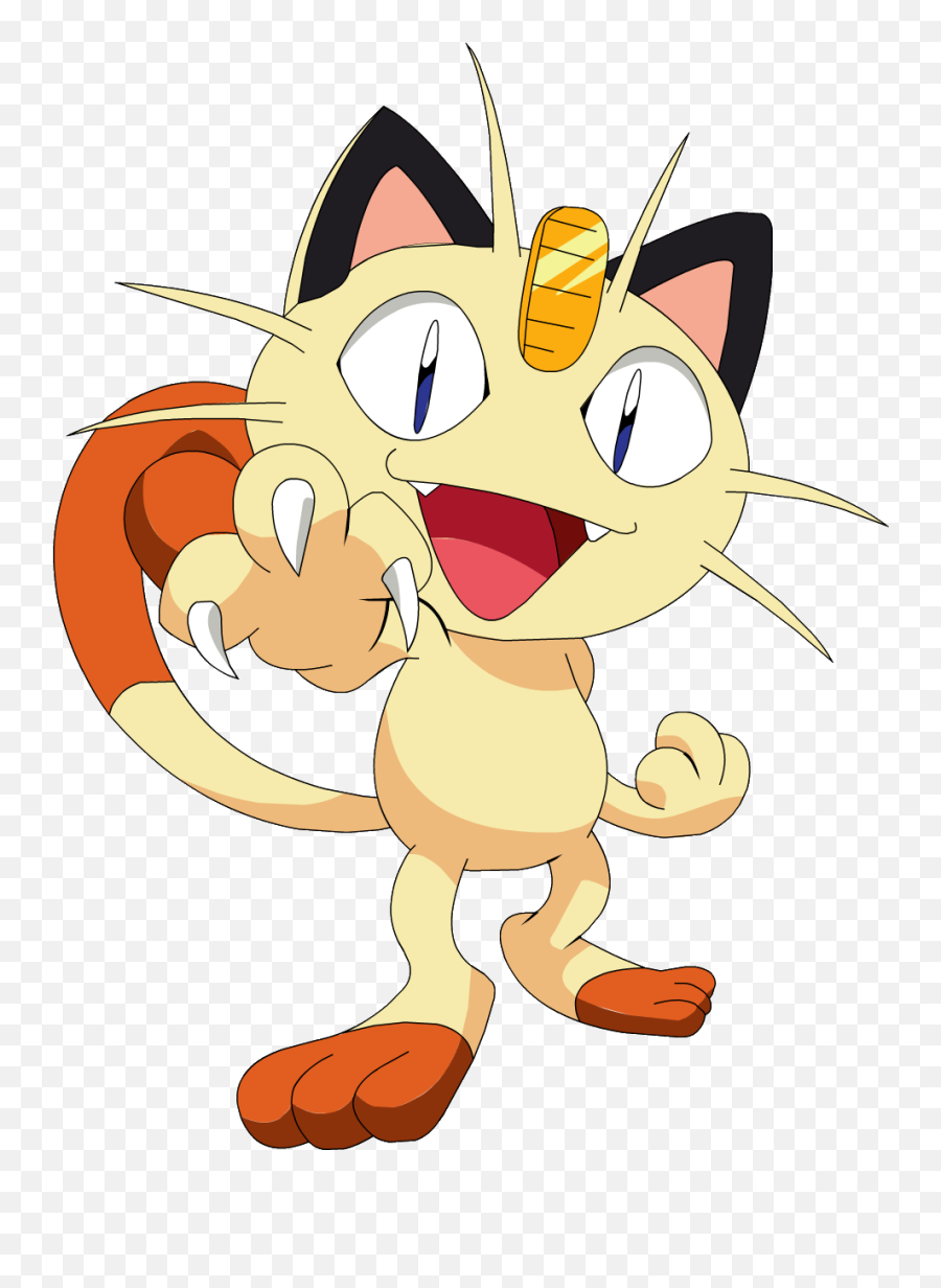 Favorite Pokemon - Pokemon Meowth Png,Meowth Png