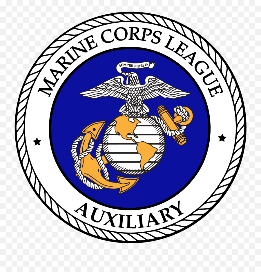 Marine Corps League Auxiliary Frank - Marines Sticker Png,Eagle Globe And Anchor Png