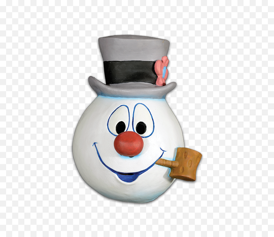 Frosty The Snowman Pumpkin - Snowman Mask Png,Frosty Png