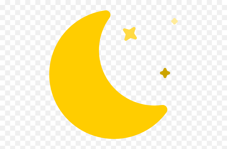 Moon icon on transparent background 16774525 PNG