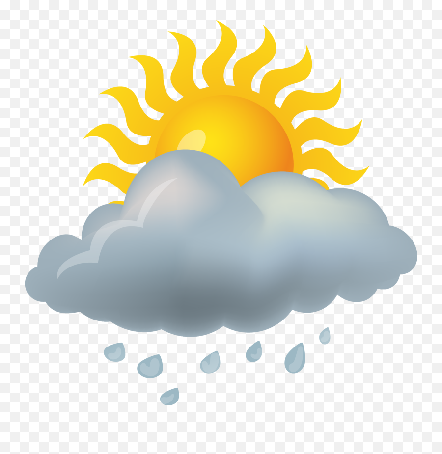 Rain Shower Weather Icon Hq Png - Weather Cast,Weather Icon Png