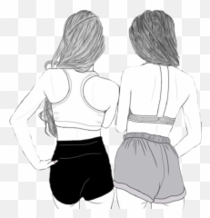 Download Drawings Bff Png - Bff Drawings,Bff Png