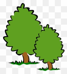 Library Of Transparent Background Tree Banner Freeuse - Transparent Background Trees Clipart png