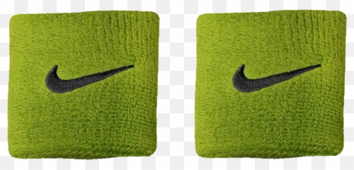 Nike Swoosh Wristbands - neon green Neon png