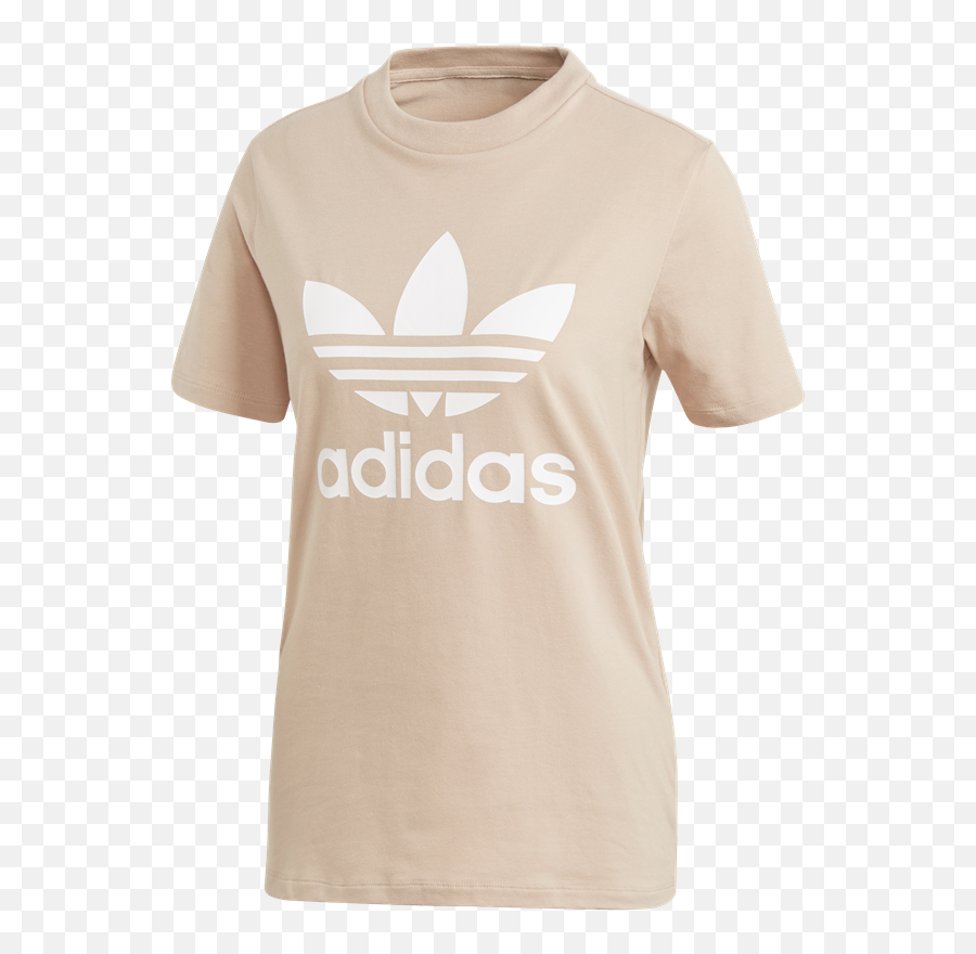 Adidas T Shirt Beige Review 560bb B23e4 Png Leaf Logo