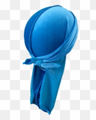Light Blue Velvet Durag - Solid Png,Durag Png