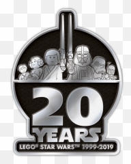 Star Wars Logo Png - 20 Años Lego