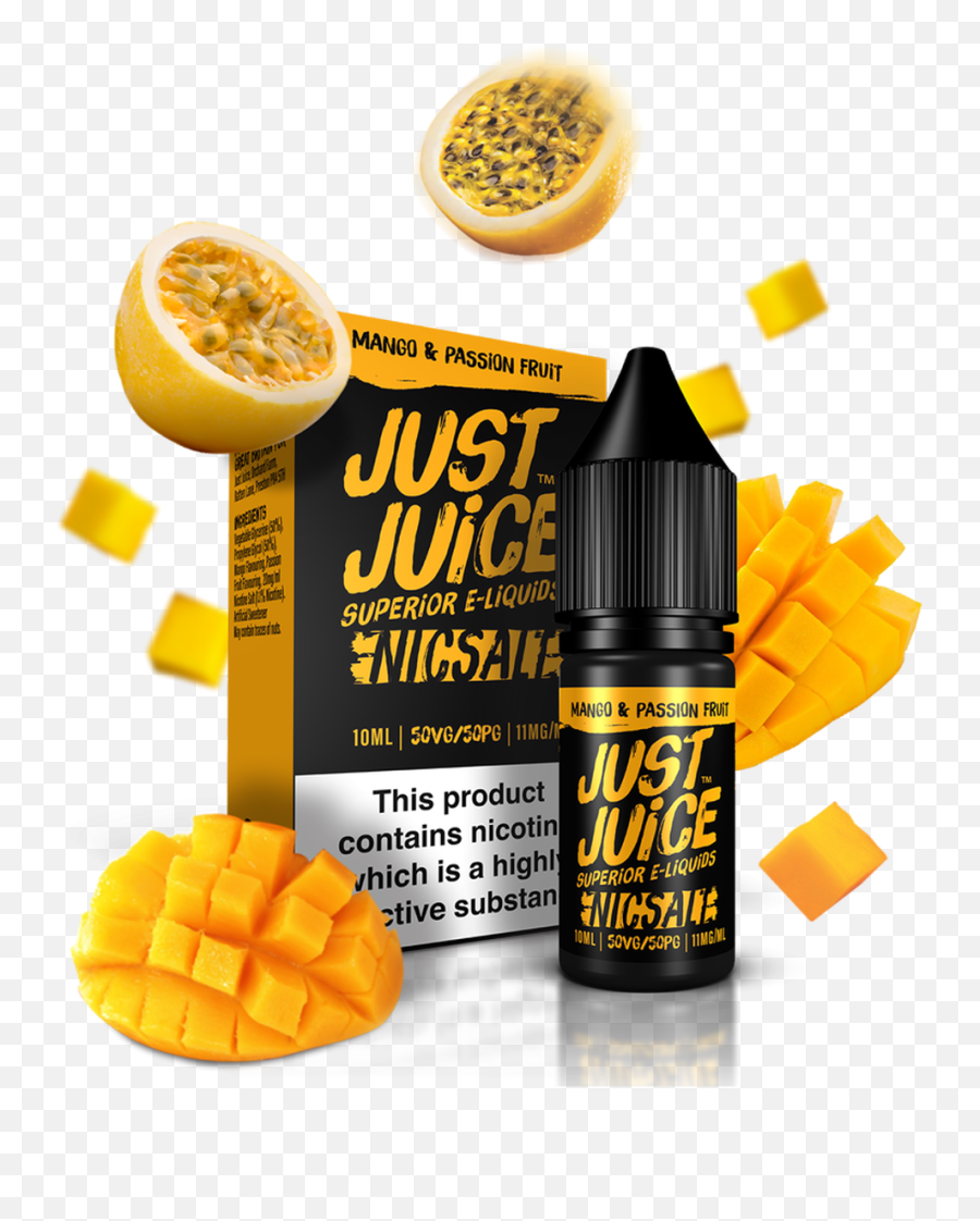 Mango Passion Fruit Nic Salt E - Just Juice Nic Salt Png,Passion Fruit Png