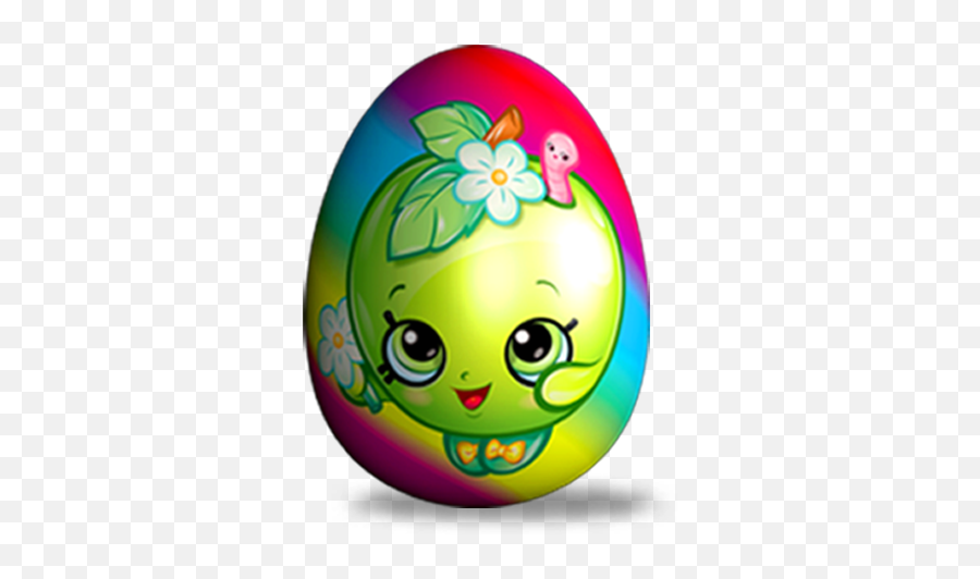 Shopkins Chocotreasure Chocolate Surprise Eggs With - Apple Blossom Shopkins Png,Shopkins Png
