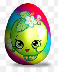 Shopkins Chocotreasure Chocolate Surprise Eggs With - Apple Blossom Shopkins Png,Shopkins Png