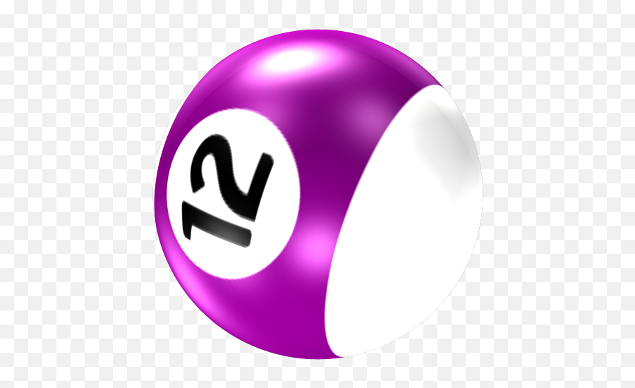 Pool Ball 12 Icon - Pool Balls Icons Softiconscom Transparent Png Billiard Balls,Pool Ball Png