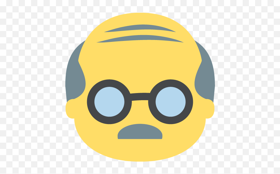 Old Man Emoji Png 3 Image - Grandparents Emoji,Man Emoji Png