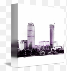 Boston Skyline By John Nanian - Commercial png