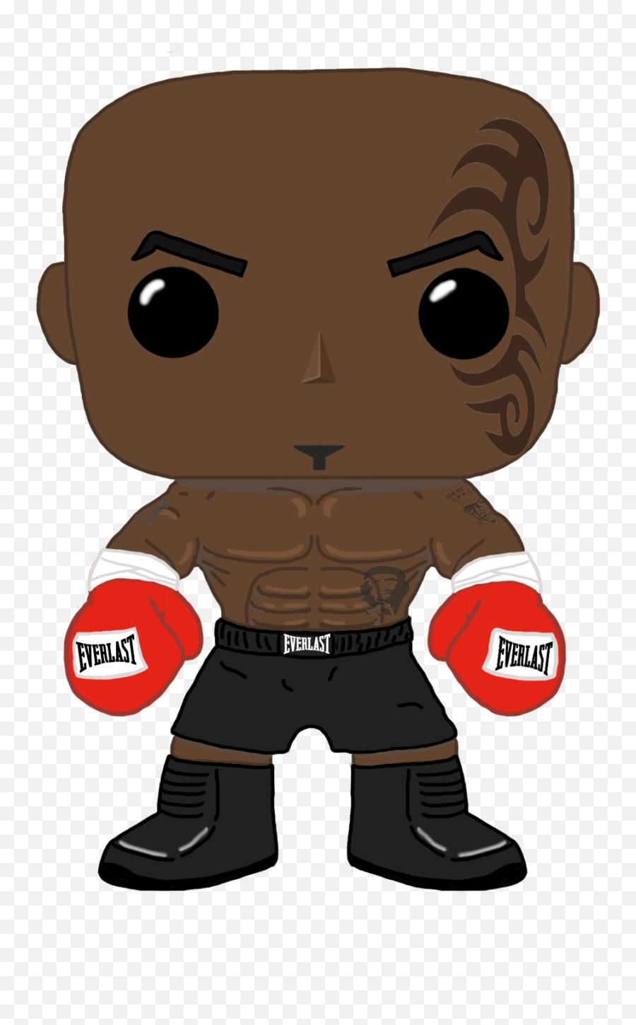 Mike Tyson 2003 Chase Custom Pop Goes The Vinyl - Fictional Character Png,Mike Tyson Png