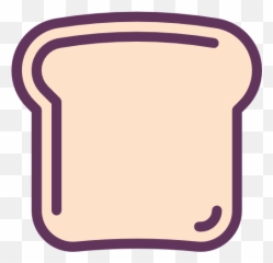 Slice Of Bread Sandwich Food Free Icon Kitchen - Icone Pain De Mie png