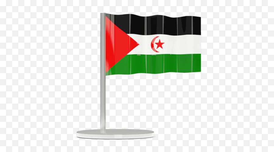 Flag Pin Illustration Of Western Sahara - Flagpole Png,Green Flag Icon