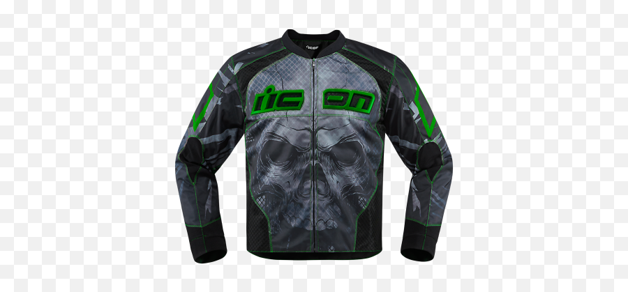 Icon Mens Small Overlord Reaver Green - Long Sleeve Png,Icon Overlord Review