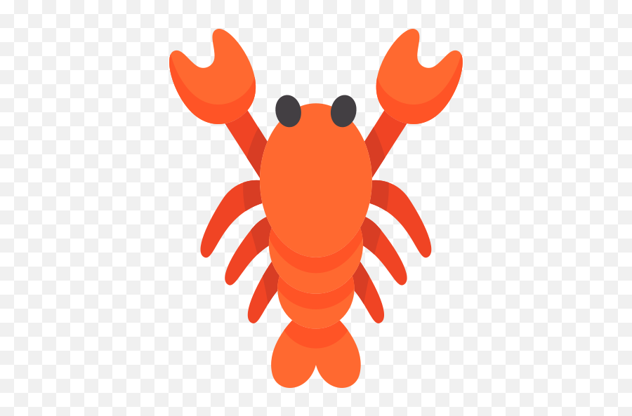 Lobster - Big Png,Hermit Crab Flat Icon