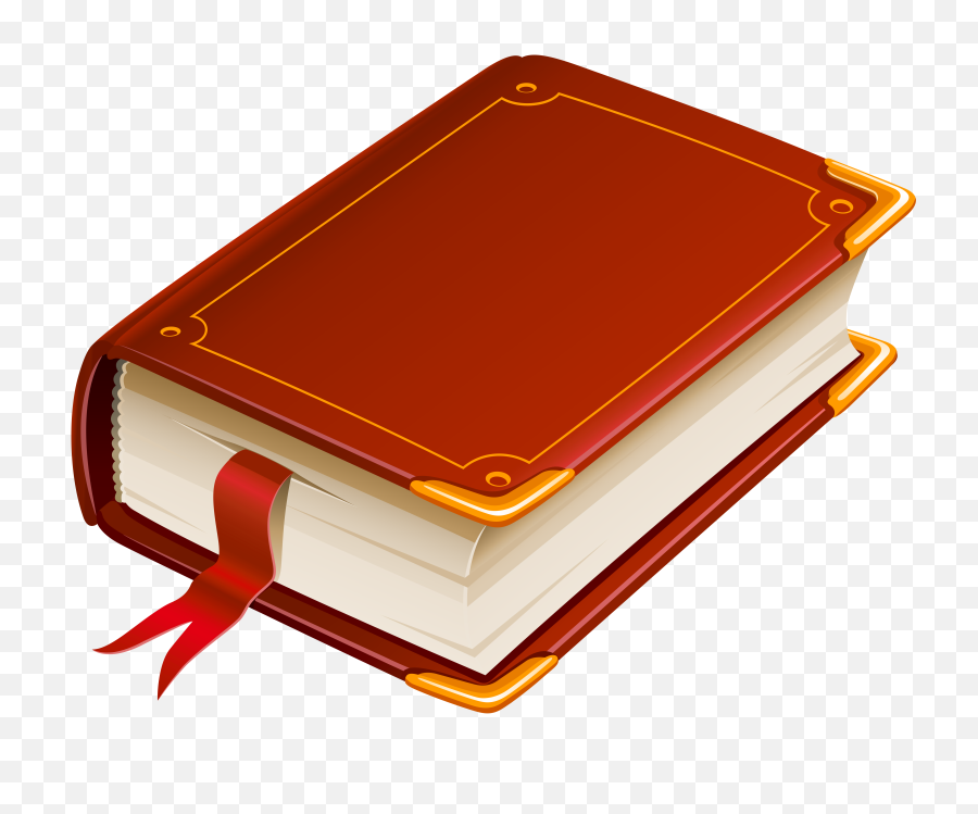 Download Books Clipart Orange - Clipart Image Of Book Png,Books Png