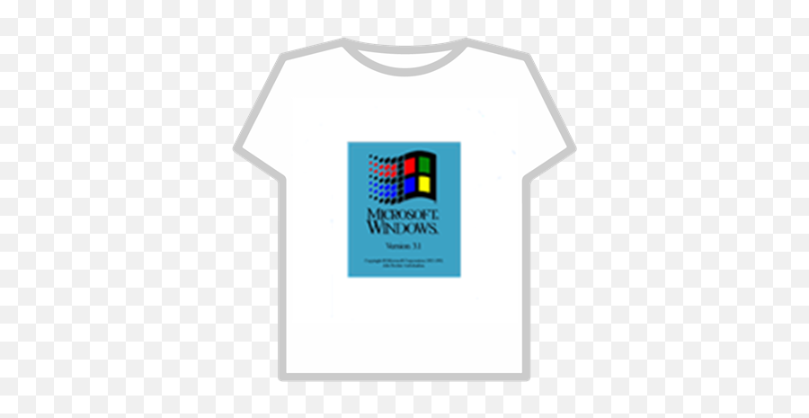 Windows 3 - Cute Mario Bros Shirts Png,Windows 3.1 Logo