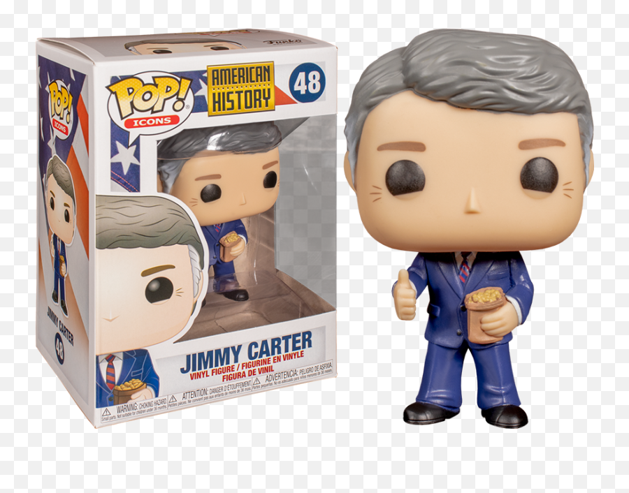 Funko Pop Icons Jimmy Carter 48 - Funko Jimmy Carter Png,Pop Icon