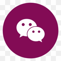 Follow Us - Wechat Icon Png Black