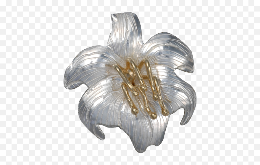 Easter Lily Pinpendant - 15 U2014 Courtney Design Png,Easter Lily Png