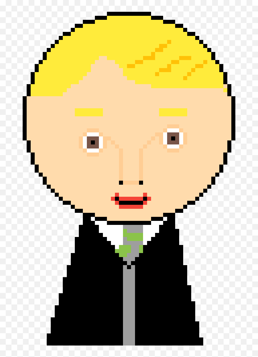 Editing Draco Malfoy - Free Online Pixel Art Drawing Tool Draco Pixel Art Png,Malfoy Icon