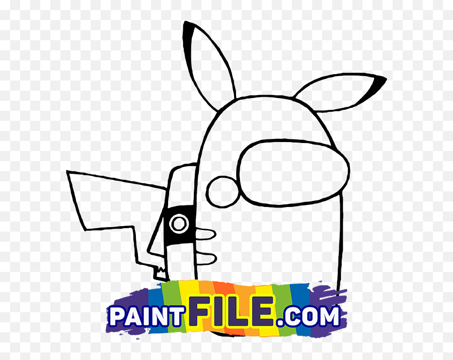 Among Us Pikachu U2013 Free Printable Coloring Pages Png Icon Tumblr
