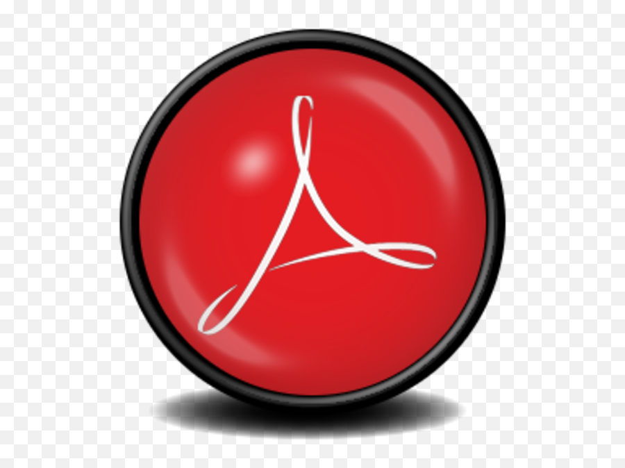 Acrobat Reader Icon Free Images - Vector Clip Adobe Acrobat Logo Png,Adobe Acrobat Reader Icon