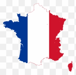 France Flag Map - French Culture And Civilisation Png,French Flag Png