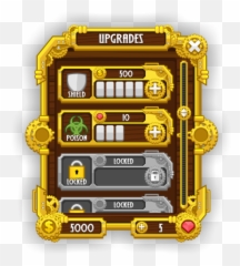 Royalty Free Gui Game Art Partners - Fantasy Pixel Ui png