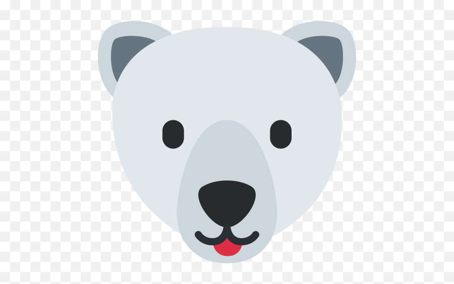 U200dpolar Bear Emoji - Urso Polar Emoji Png,Angry Bear Icon