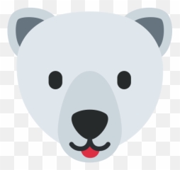 U200dpolar Bear Emoji - Urso Polar png