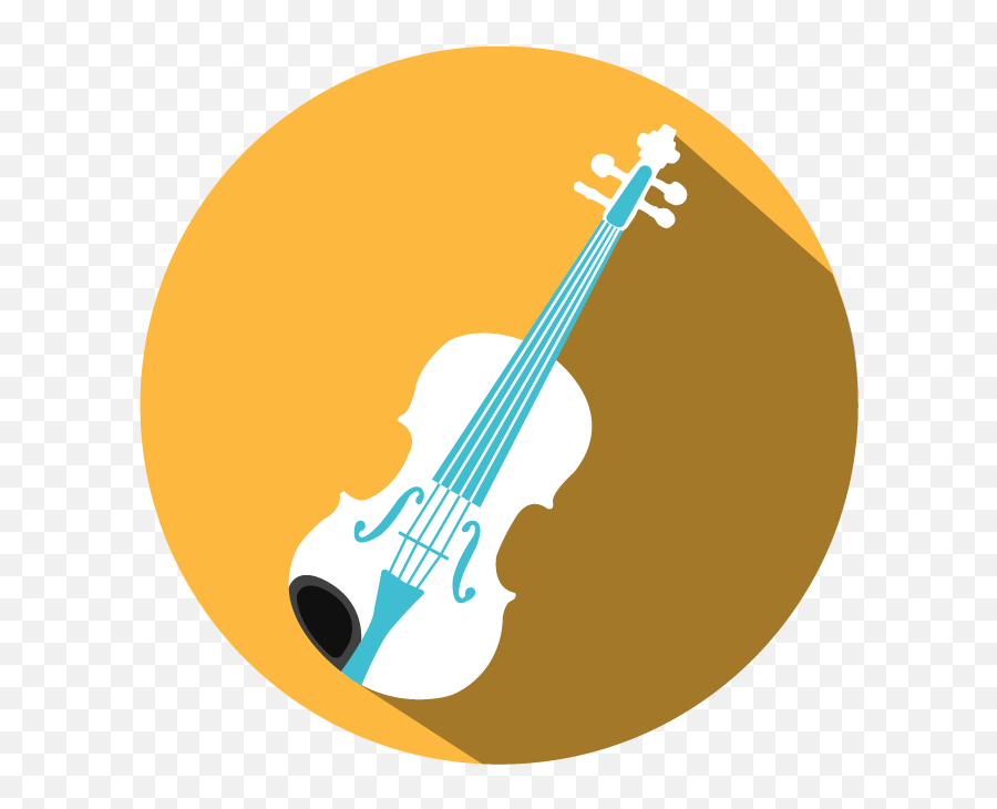 Violin Instrument Icons - 02 Violin Circle Logo Png Full Music Instrument Icon Png,Instrument Icon