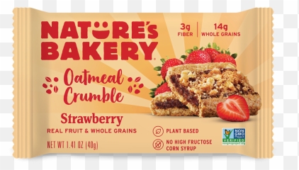 Natureu0027s Bakery Natureu2019s Oatmeal Crumble Bar Png Baking