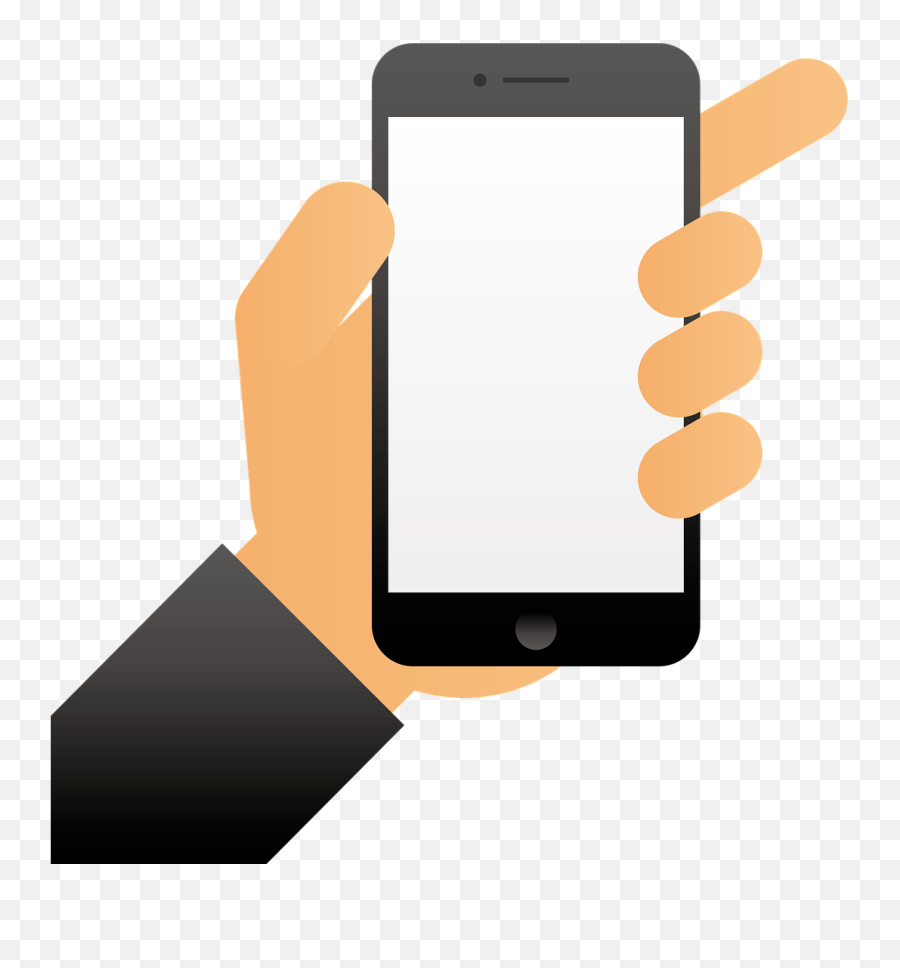 Hand Phone Smartphone - Free Image On Pixabay Phone In Hand Logo Png,Hand With Phone Png
