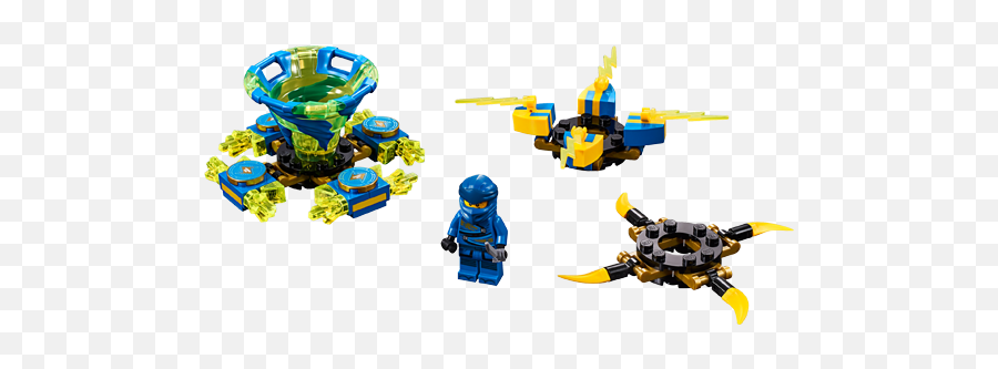 Lego 70660 Ninjago Spinjitzu Jay - Lego Ninjago New Spinjitzu Jay Png,Ninjago Png