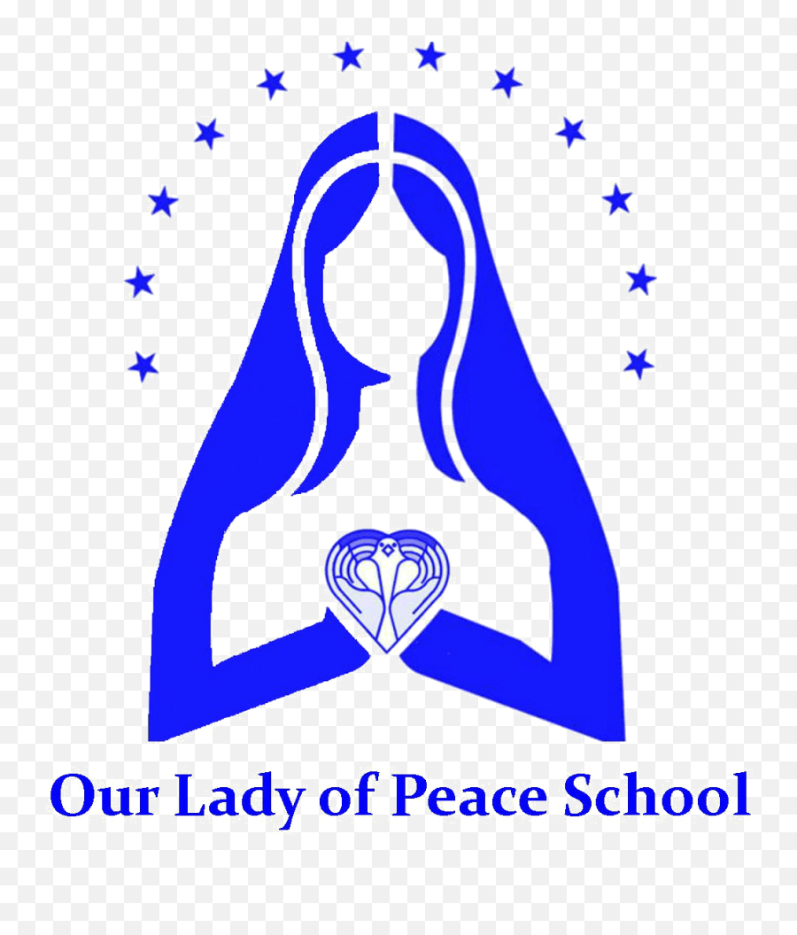 Olp Mary New Logo Transparent Back Square Our Lady Of - Crest Png,Peace Transparent