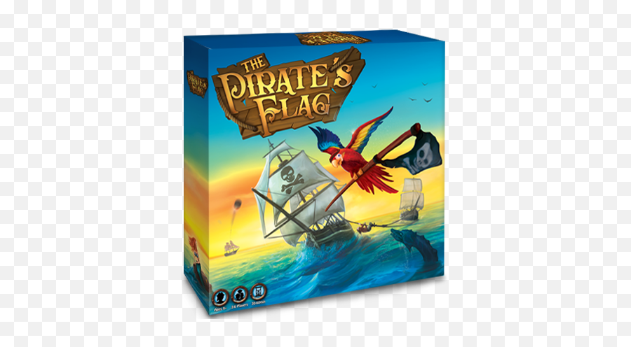 Letu0027s Capture The Pirateu0027s Flag - The Board Game Family Pirates Flag Game Png,Pirate Flag Png