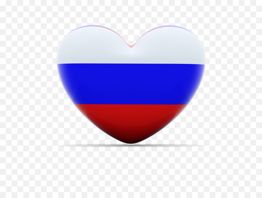 Form Of A Heart In Png Format - Heart,Russian Flag Png