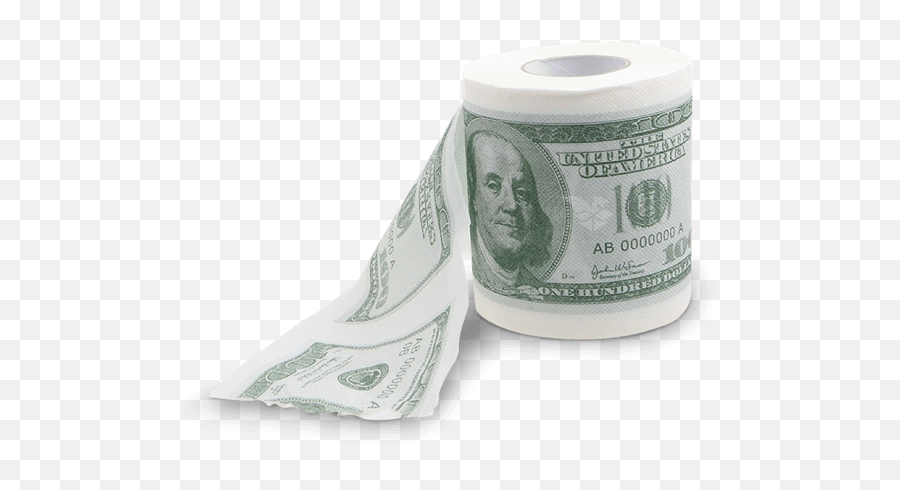 How To Get 100 Dollar Bill Toilet Paper - 100 Dollar Bill Png,100 Dollar Bill Png